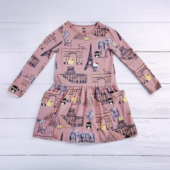 Tea Collection Hello Kitty Paris Dress Size 7 - Picture 1 of 5